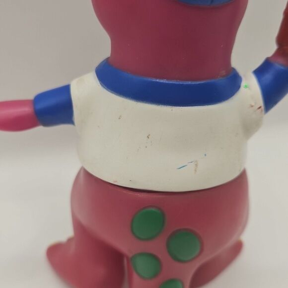 Vintage Barney Purple Dinosaur Lyons Group Fun-Time Baseball Figure Toy 1993 - Picture 10 of 16